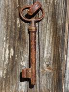 Door Key Iron