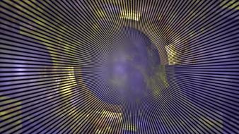 fractal earth rays design drawing