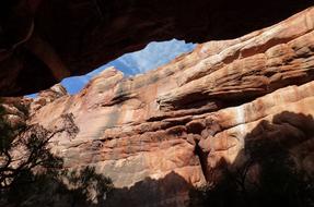 Sandstone Cave Mouth Rock view