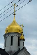 Cross Church Roof Russia