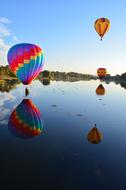Hot Air Balloons Balloon Colorful