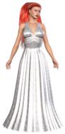 girl pretty sexy dress 3d drawing