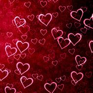 background scrapbooking paper hearts ponk drawing