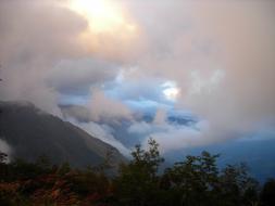 Mountain Clouds Mist