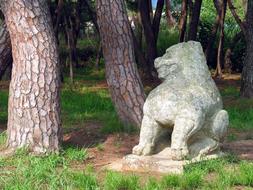 Gwaereung Stone Statue Korea