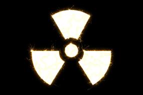 radio active danger nuclear toxic