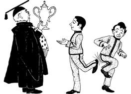 retro people old drawing