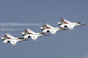 Air Show Thunderbirds Military Us