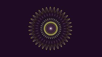 geometric fractal art