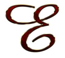 alphabet letter initial e