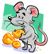 mouse cheese drawing