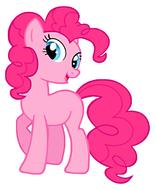 drawing of comic cute pony animal
