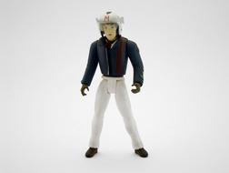 toy character in a helmet