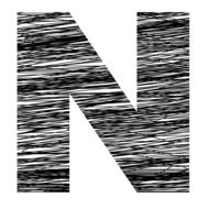 N alphabet letters word