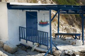 Greece Old House Fisherman'S
