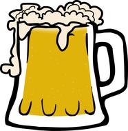 alcohol ale beer booze foam