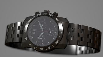 metallic wristwatches