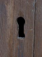 Lock Keyhole Old
