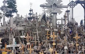 Hill Of Crosses Pilgrimage Cross