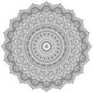 mandala vintage classic retro