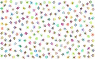 snowflakes winter ice cold drawing