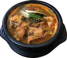 Korean meat soup