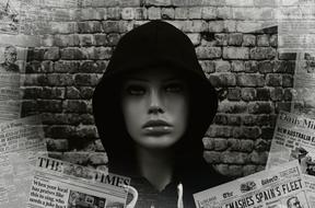 hooded mannequin