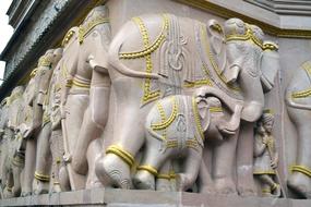 elephants as architectural elements