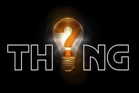 thing development question mark