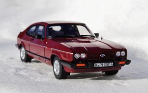 red model car