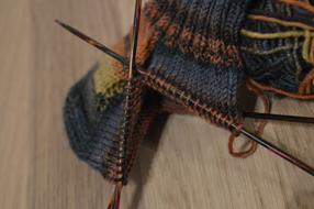 Knitting Socks Wool