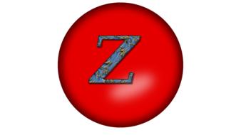 alphabet letter of large z
