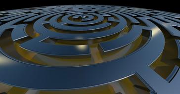 labyrinth target away conception