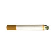 lit cigarette nicotine
