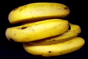ripe bunch of bananas
