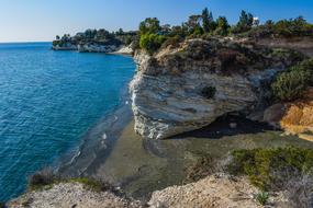 Cove Beach Rock landscape
