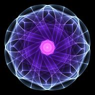 fractal light mandala art