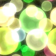 background of colorful bubbles