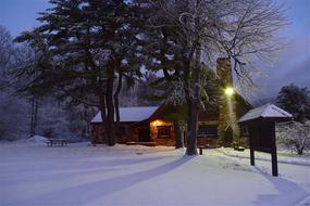 Stone Buildings at Winter Park