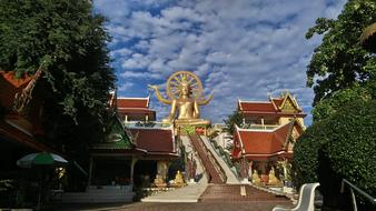 Big Buddha Temple Koh Samui in Thailand