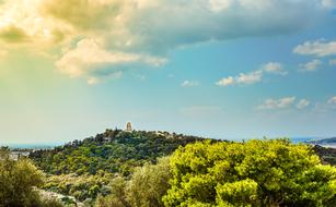 Athens Hill in Greece