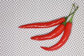raw hot peppers
