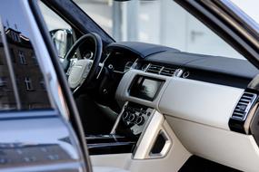 Range Rover Car Truck inside