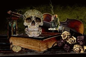 vanitas death skull mystic