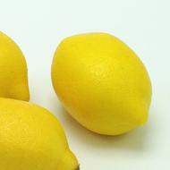 close up of a lemon