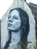 Mural Woman Girl
