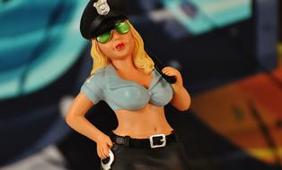 Policewoman Figure Sexy