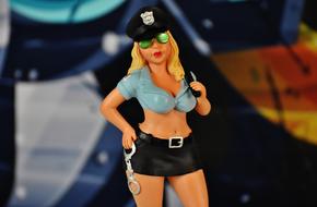 Policewoman Figure