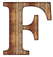 alphabet letter initial f drawing