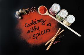 cute spice lettering